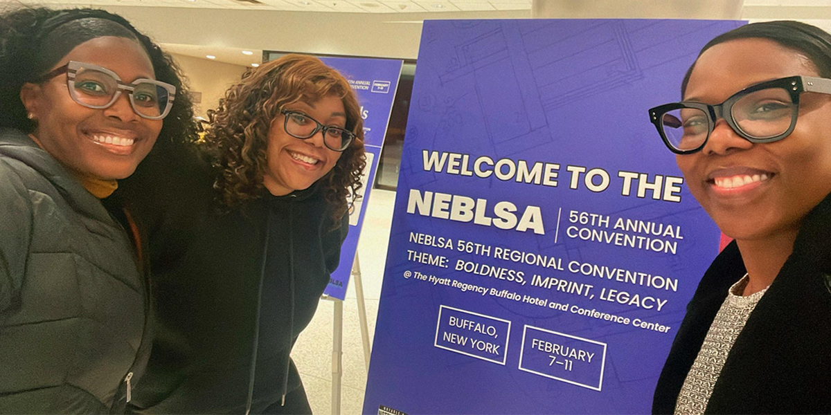 Students at the 2024 NEBLSA Convention